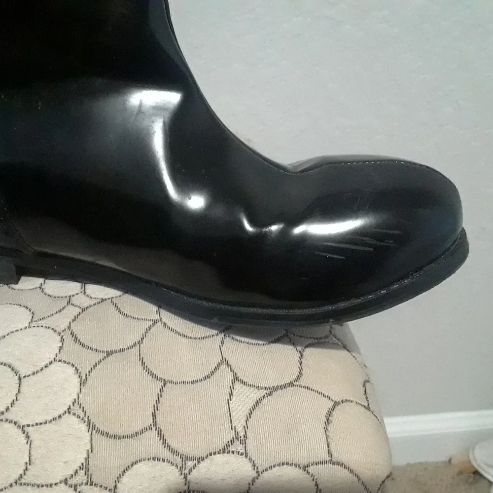 💕HP💕Michael Kors Black Riding‎ Boots*Fits 6.5*
